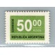 ARGENTINA 1976 GJ 1732N ESTAMPILLA VARIEDAD NUETRO NUEVA MINT MUY RARA U$ 75